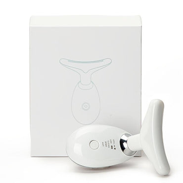 Massageador de Pescoço Anti-rugas - com LED, Fóton e Vibração Facial