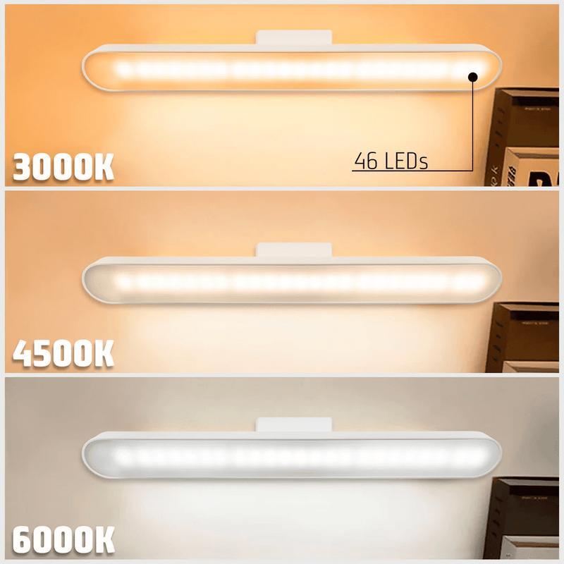 Luminária de mesa LED em formato de bastão, magnética e com USB da Altomex e Vapto