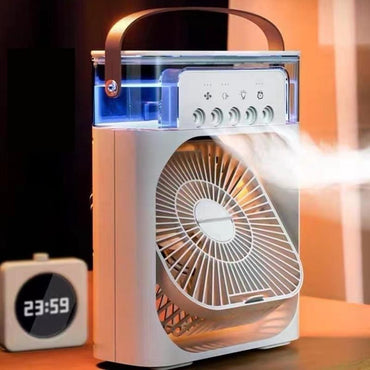 Ventilador USB portátil Eletro com pulverizador e função umidificadora da Vapto