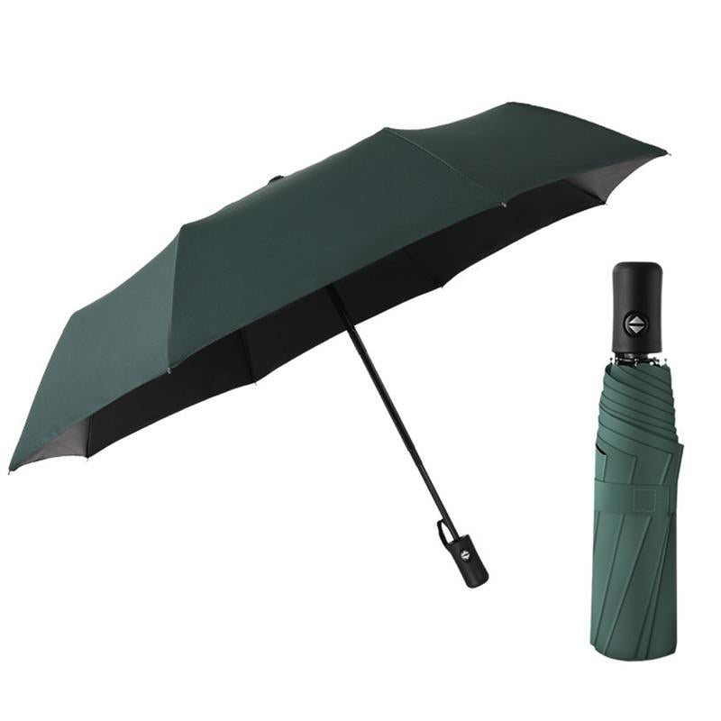 Altomex Guarda-Chuva Dobrável Automático com Iluminação LED e Proteção UV