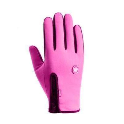 Luva Masculina de Ciclismo para Inverno com Forro Térmico e Impermeável