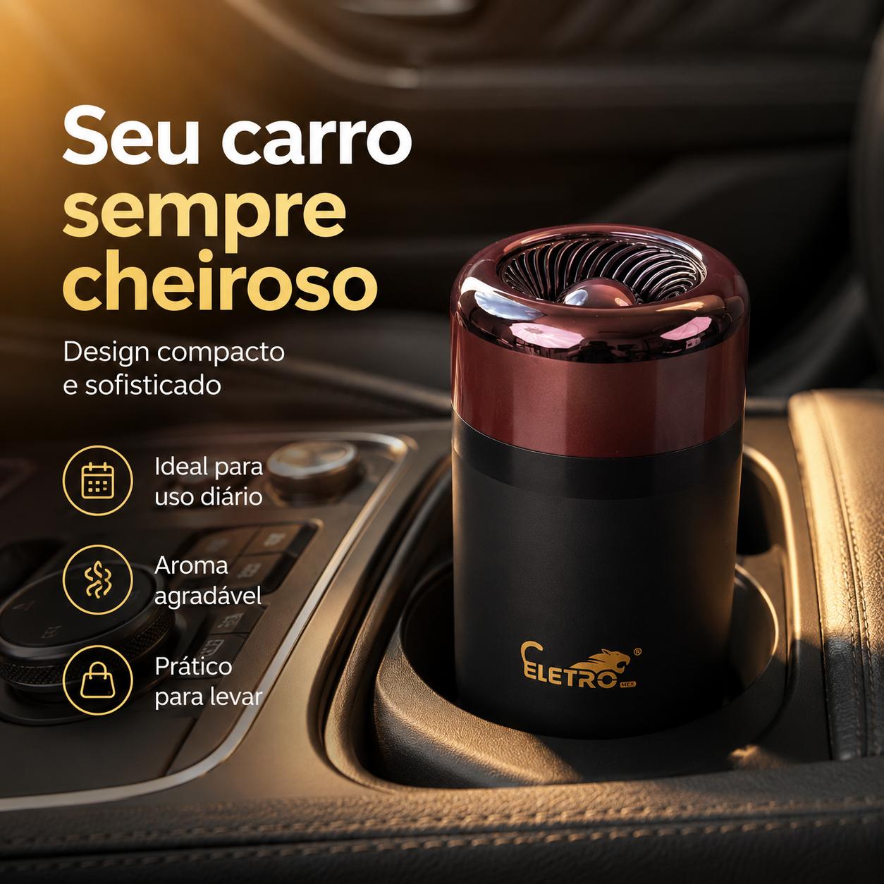 ELETRO Aromatizador Sólido para Casa e Carro, Fragrância Duradoura para Quarto, Banheiro, Sala, Escritório, Cozinha e Veículo 【FB】
