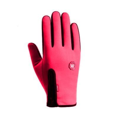 Luva Masculina de Ciclismo para Inverno com Forro Térmico e Impermeável
