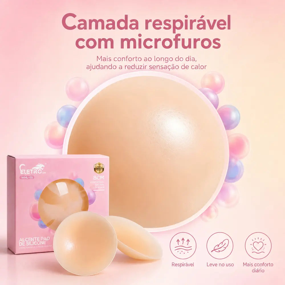ELETRO Protetores de Seios em Silicone – Kits de 1 a 50 Pares