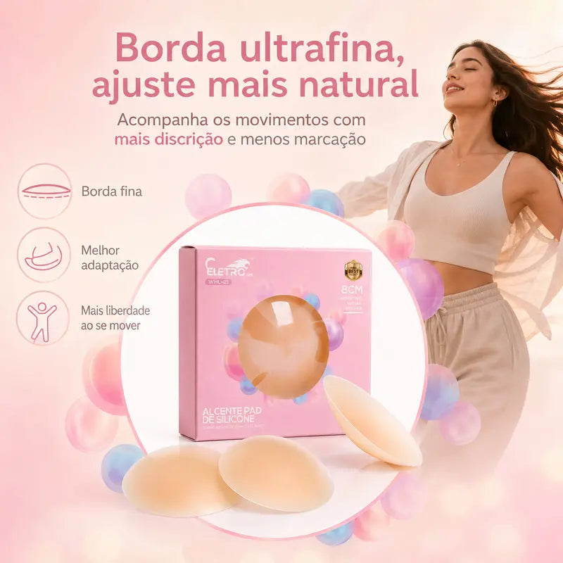 ELETRO Protetores de Seios em Silicone – Kits de 1 a 50 Pares