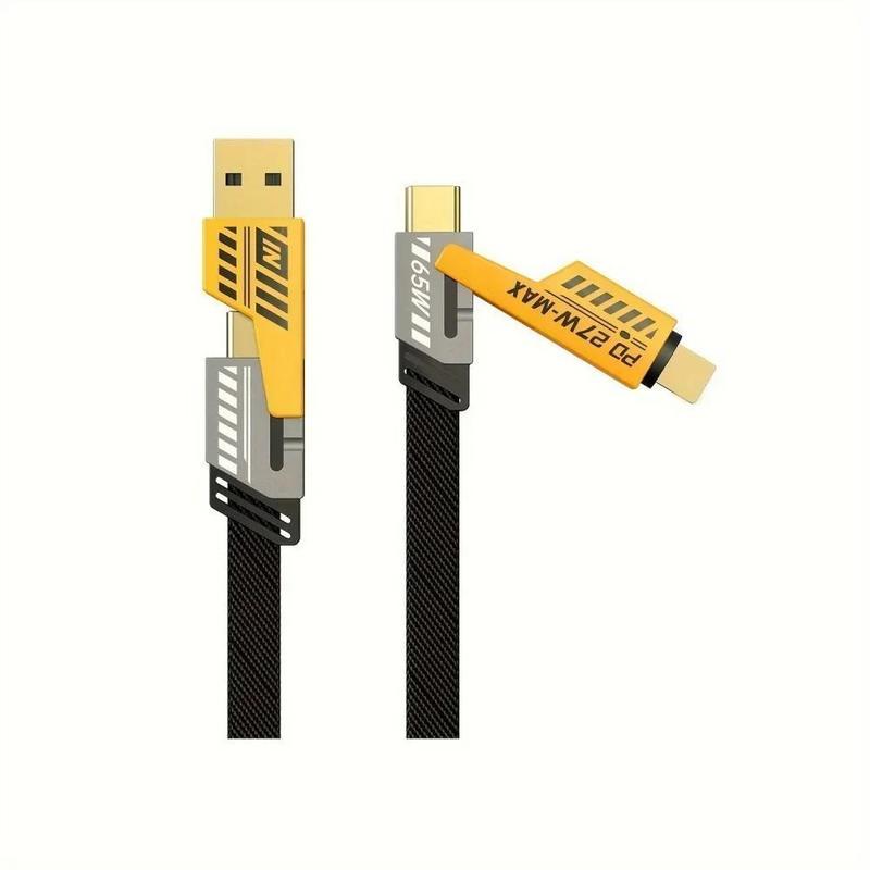 Altomex Cabo de Carregamento Rápido 4 em 1 USB Tipo-C para iPhone e Android
