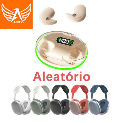 Fone de Ouvido Bluetooth Altomex Leve para Sono Air Pro 5
