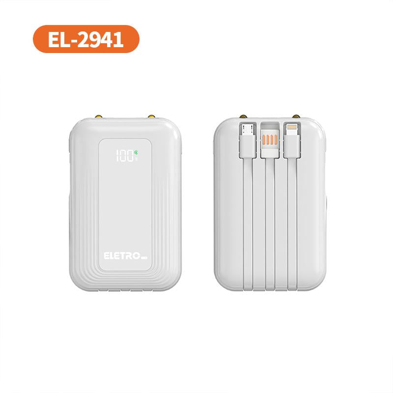 Power Bank Portátil 20000mAh com Carregamento Rápido e Display Digital