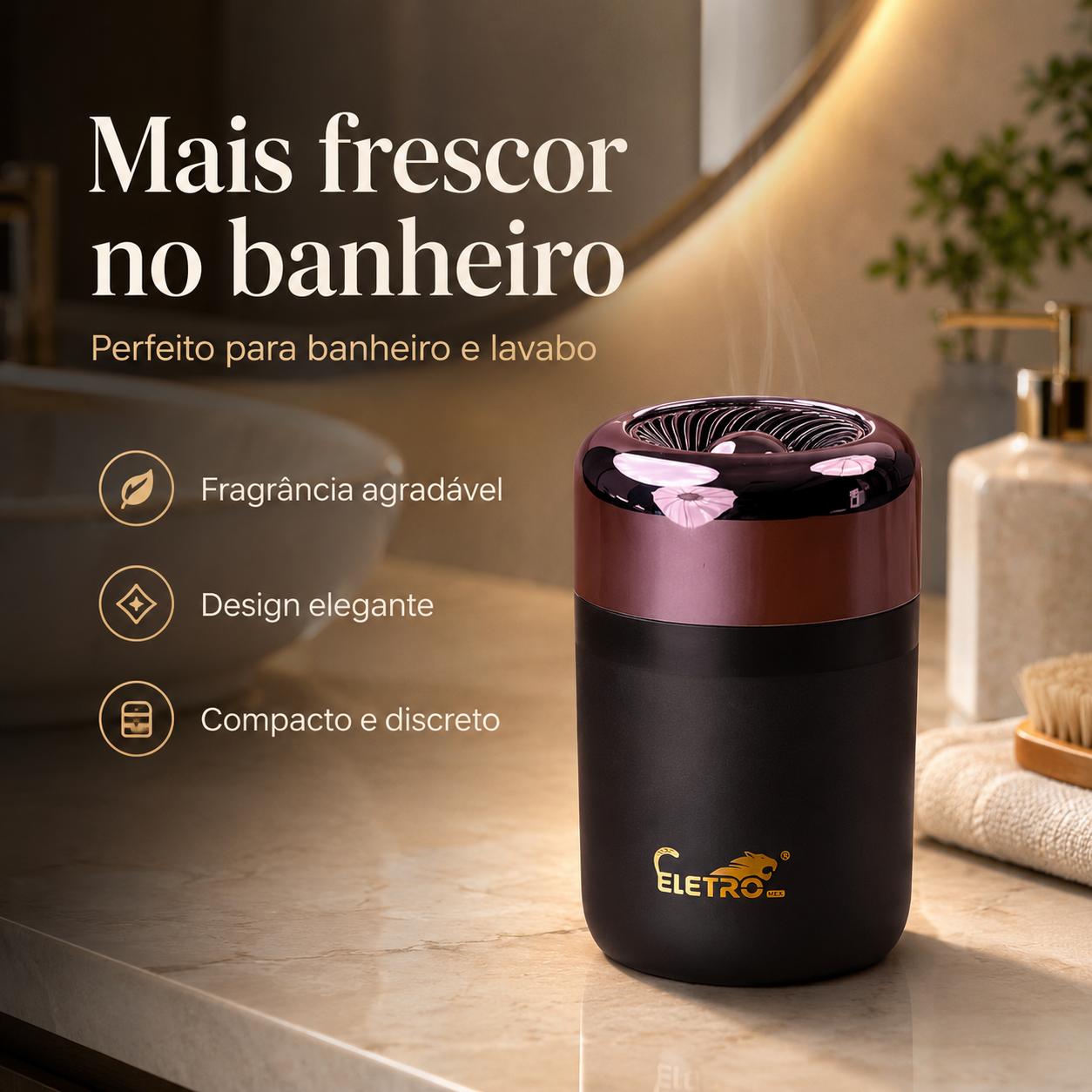 ELETRO Aromatizador Sólido para Casa e Carro, Fragrância Duradoura para Quarto, Banheiro, Sala, Escritório, Cozinha e Veículo 【FB】