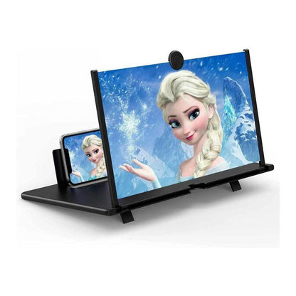 Amplificador de Tela para Celular 12" 3D HD Dobrável
