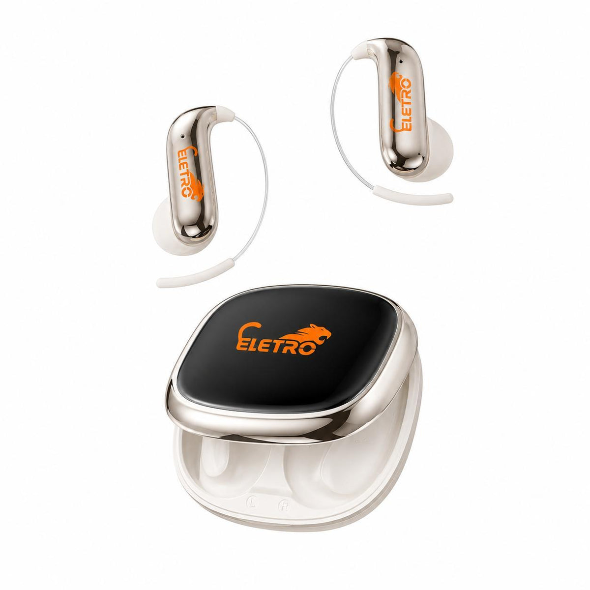 Fone Bluetooth Esportivo Open-Ear ELETRO com IA e Tradução