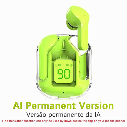 Altomex Fone de Ouvido Bluetooth TWS Estéreo com Visor Digital e Cancelamento de Ruído