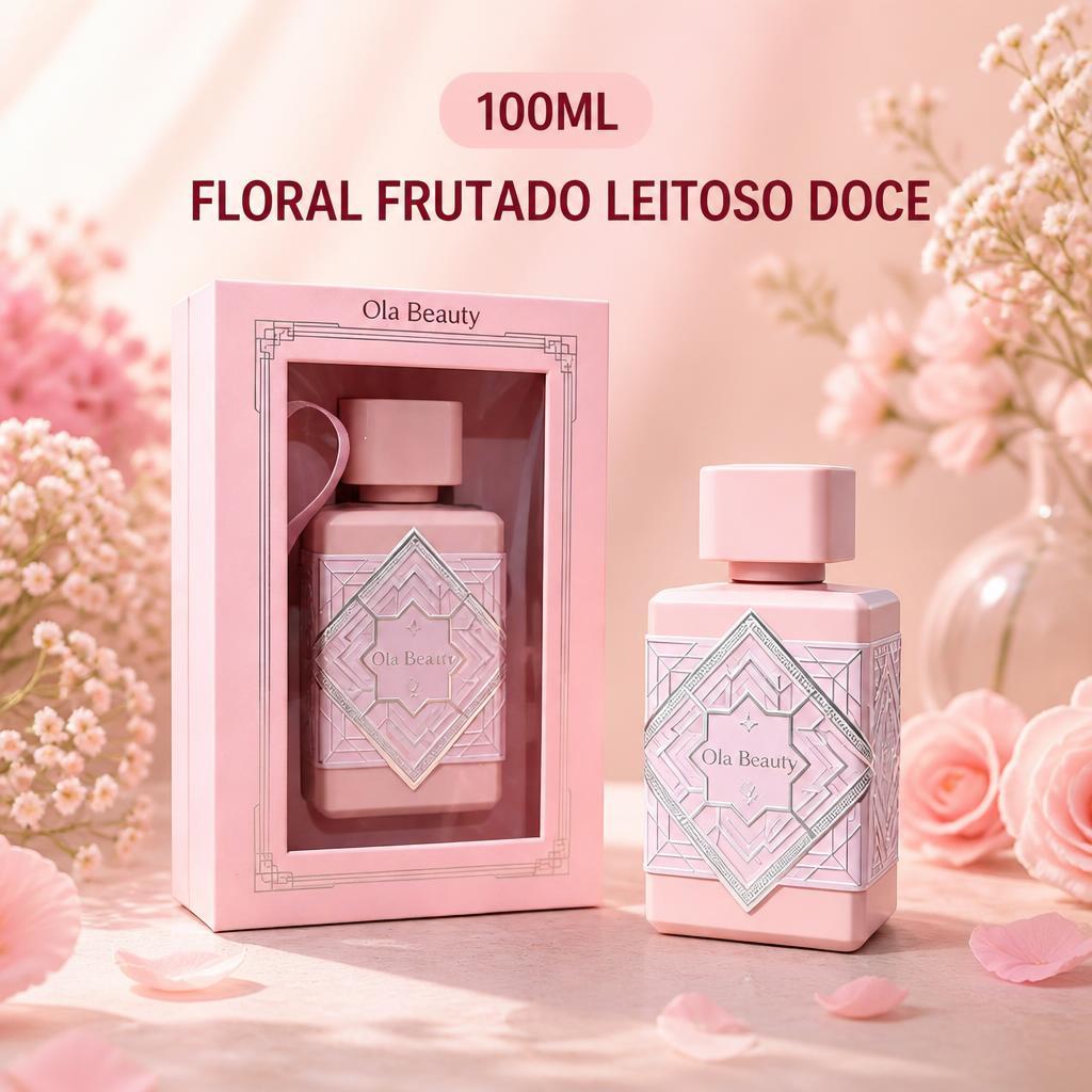 Perfume Árabe Feminino Ola Beauty 30ml e 100ml – 8 Fragrâncias Doces, Florais e Amadeiradas