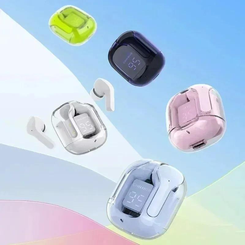 Altomex Fone de Ouvido Bluetooth TWS Estéreo com Visor Digital e Cancelamento de Ruído
