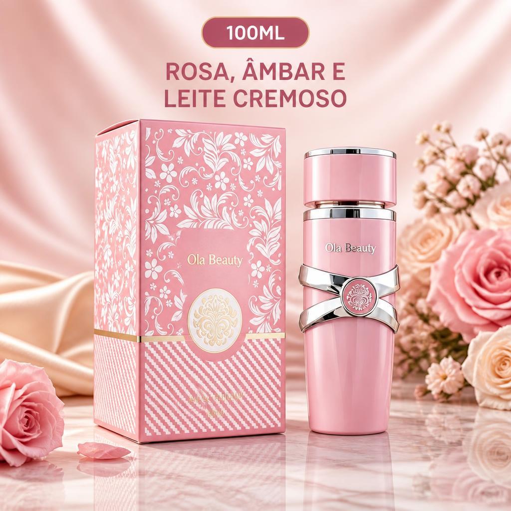 Perfume Árabe Feminino Ola Beauty 30ml e 100ml – 8 Fragrâncias Doces, Florais e Amadeiradas