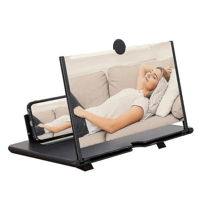 Amplificador de Tela para Celular 12" 3D HD Dobrável