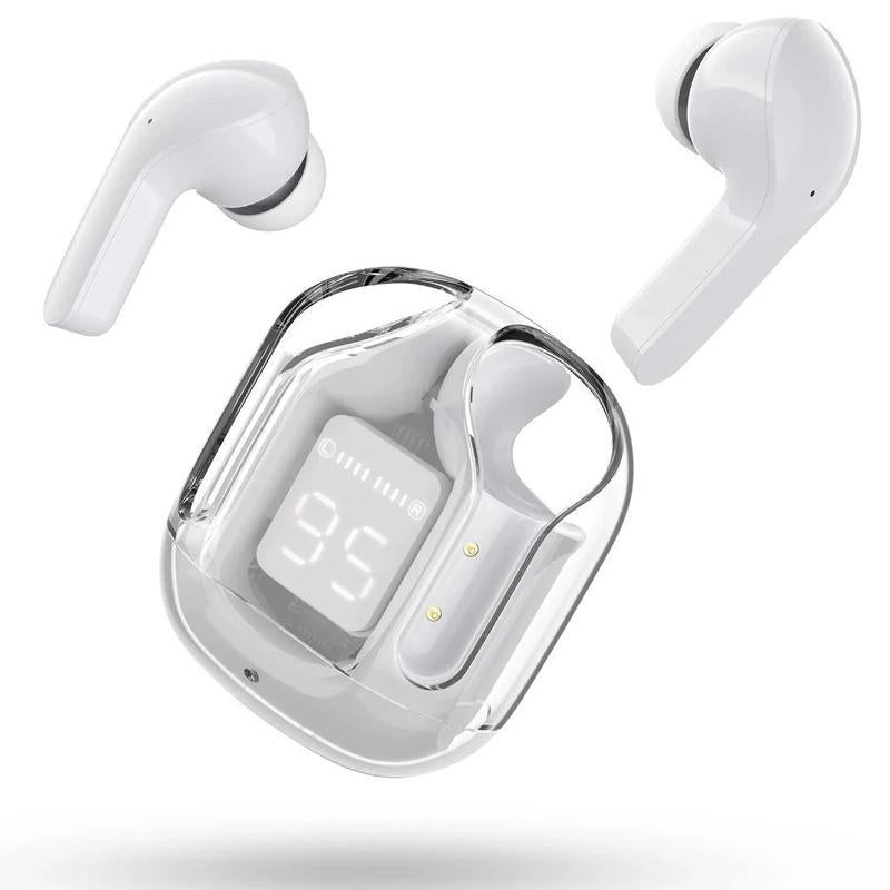 Altomex Fone de Ouvido Bluetooth TWS Estéreo com Visor Digital e Cancelamento de Ruído