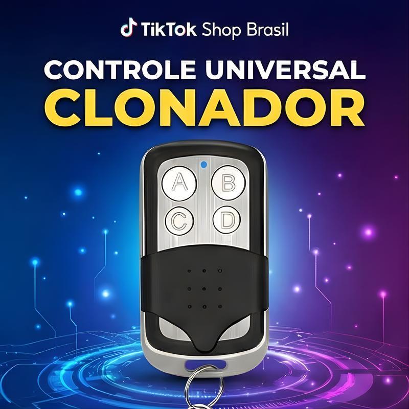 Controle Remoto Copiador ELETRO 433,92MHz para Portão – 4 Botões