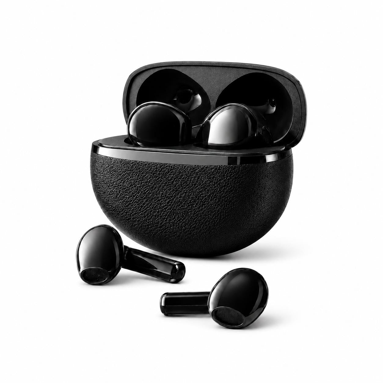 Fone de Ouvido Bluetooth Sem Fio ELETRO com Estojo Portátil, Som Estéreo, Redução de Ruído ENC, Leve e Confortável para Uso Diário 【BD】