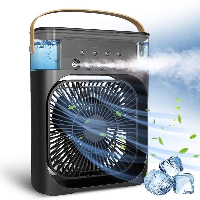 Mini Ventilador Climatizador com Umidificador e Reservatório de 600ml