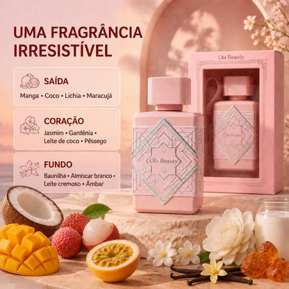 Perfume Árabe Feminino Ola Beauty 30ml e 100ml – 8 Fragrâncias Doces, Florais e Amadeiradas