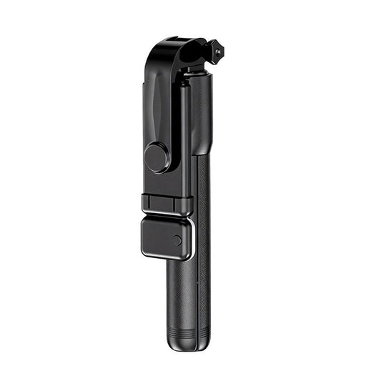 Bastão de Selfie com Tripé Retrátil, Luz LED e Controle Bluetooth para Celular