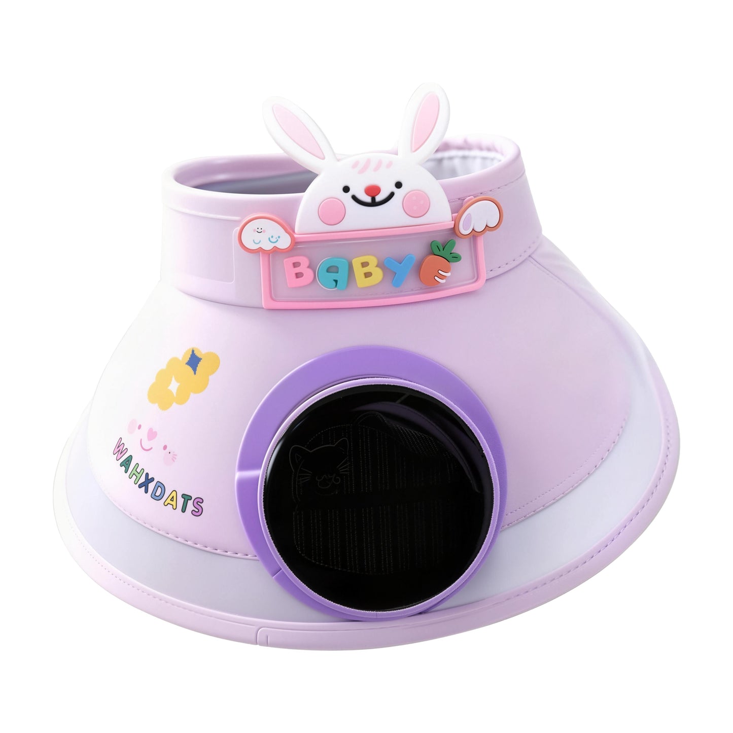 Chapéu com Ventilador Solar e USB Infantil - Tamanho Ajustável