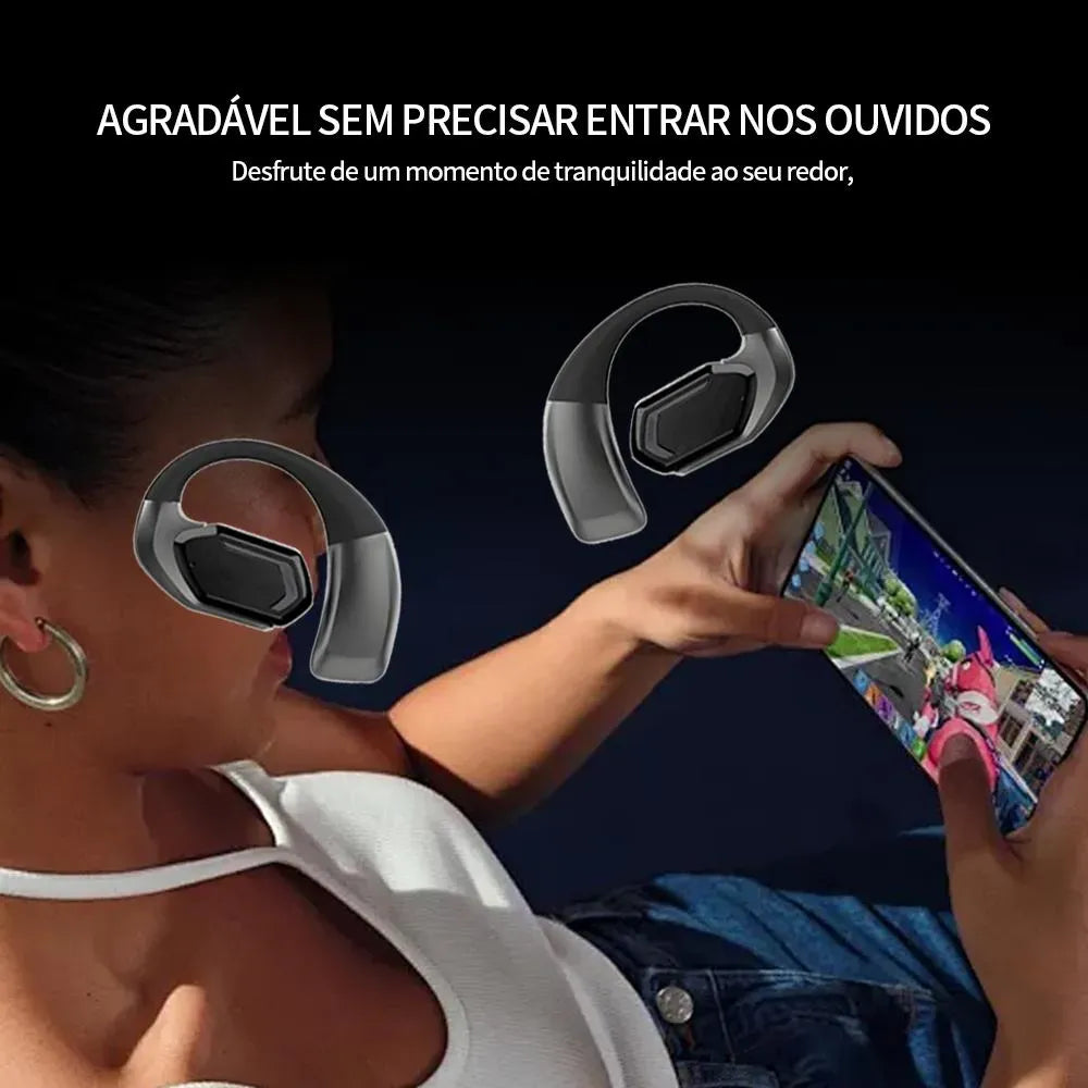 Fone Bluetooth Eletro Mex EL-1632 B IPX8 Sem Fio