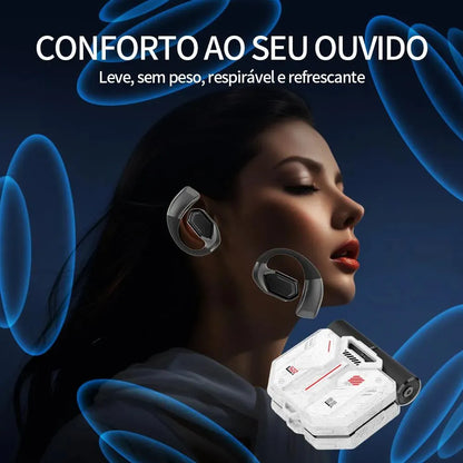 Fone Bluetooth Eletro Mex EL-1632 B IPX8 Sem Fio