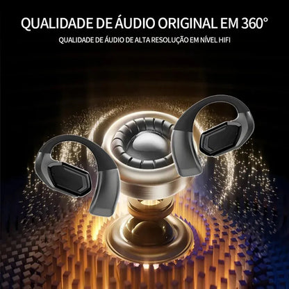 Fone Bluetooth Eletro Mex EL-1632 B IPX8 Sem Fio