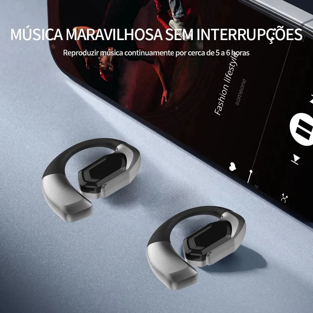 Fone Bluetooth Eletro Mex EL-1632 B IPX8 Sem Fio