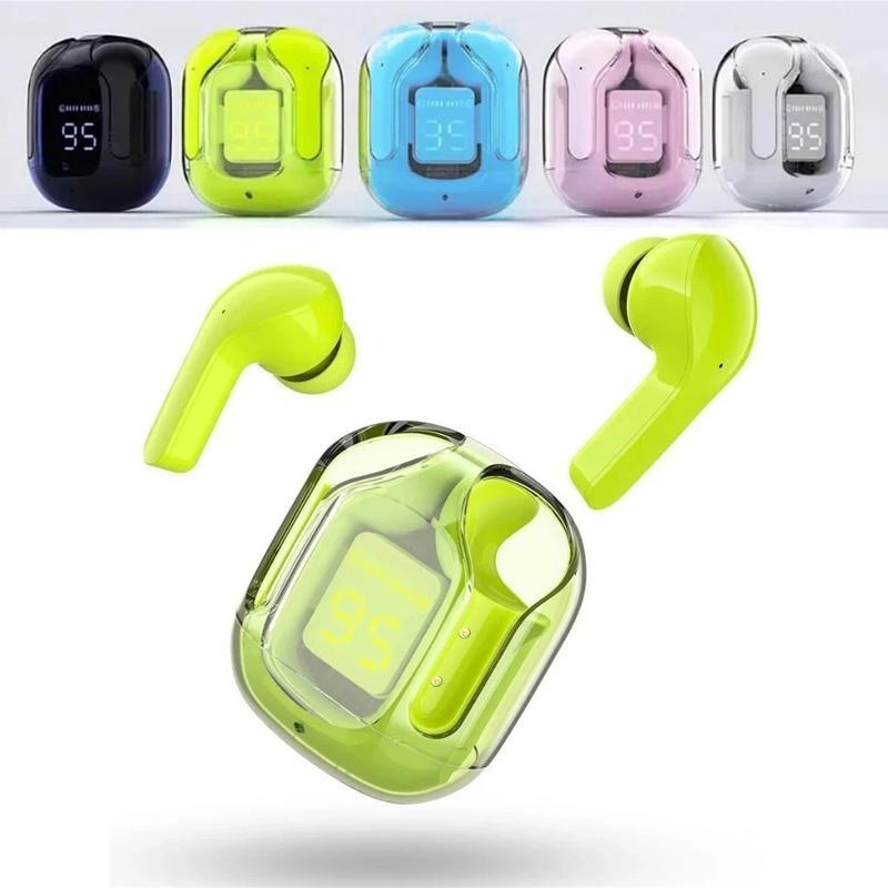 Altomex Fone de Ouvido Bluetooth TWS Estéreo com Visor Digital e Cancelamento de Ruído