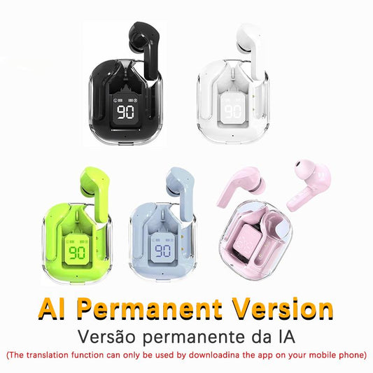 Altomex Fone de Ouvido Bluetooth TWS Estéreo com Visor Digital e Cancelamento de Ruído