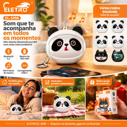 Mini Caixa de Som Bluetooth Cartoon 10W Bluetooth 5.3