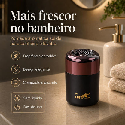 ELETRO Aromatizador Sólido para Casa e Carro, Fragrância Duradoura para Quarto, Banheiro, Sala, Escritório, Cozinha e Veículo 【FB】