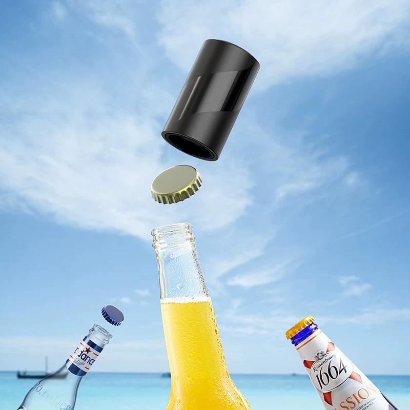 Abridor universal para garrafas e latas de cerveja e refrigerante da Vapto