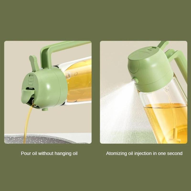 Azeiteiro e vinagreiro de vidro com spray de 470 ml da Altomex e Vapto