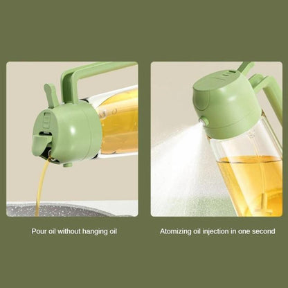 Azeiteiro e vinagreiro de vidro com spray de 470 ml da Altomex e Vapto