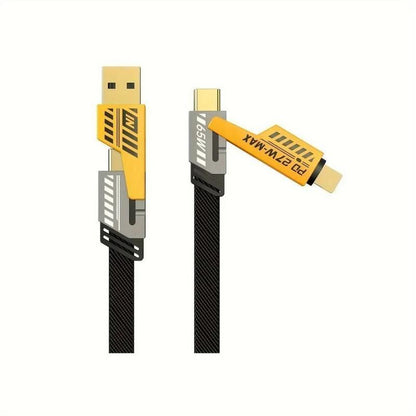 Cabo Altomex 4 em 1 com carregamento rápido e conector USB Tipo-C da Vapto