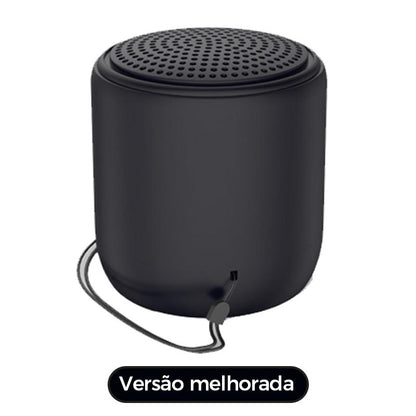 Caixa de som Bluetooth portátil Altomex com luz LED RGB, rádio FM e tecnologia TWS da Vapto