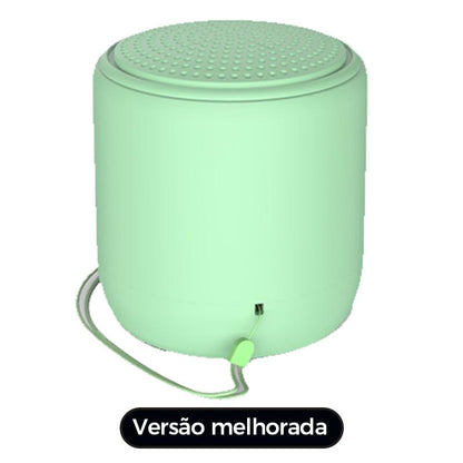 Caixa de som Bluetooth portátil Altomex com luz LED RGB, rádio FM e tecnologia TWS da Vapto