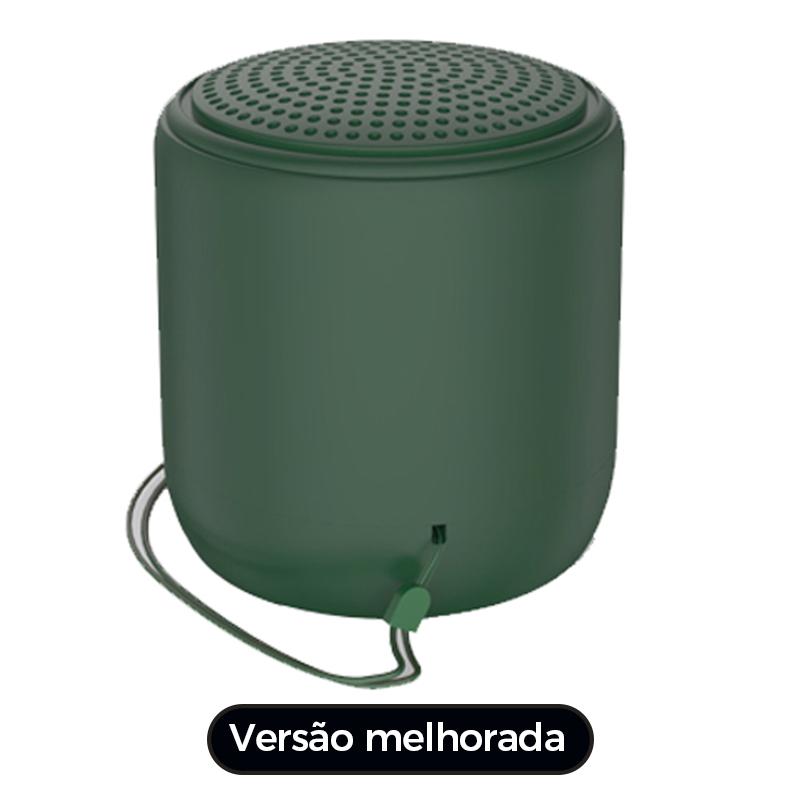 Caixa de som Bluetooth portátil Altomex com luz LED RGB, rádio FM e tecnologia TWS da Vapto