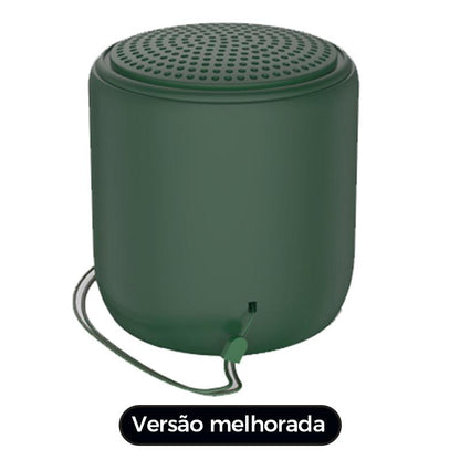 Caixa de som Bluetooth portátil Altomex com luz LED RGB, rádio FM e tecnologia TWS da Vapto