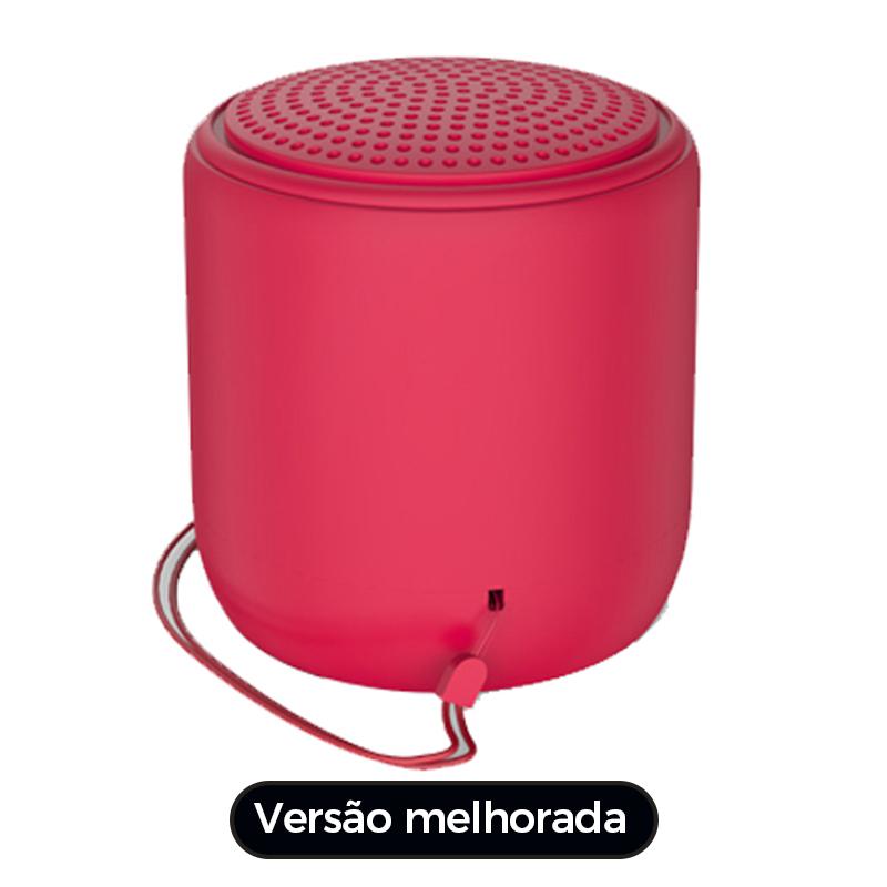 Caixa de som Bluetooth portátil Altomex com luz LED RGB, rádio FM e tecnologia TWS da Vapto