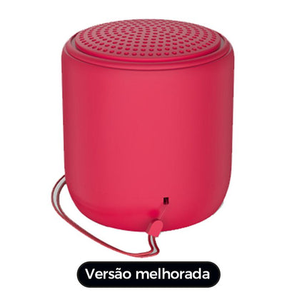 Caixa de som Bluetooth portátil Altomex com luz LED RGB, rádio FM e tecnologia TWS da Vapto