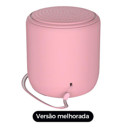 Caixa de som Bluetooth portátil Altomex com luz LED RGB, rádio FM e tecnologia TWS da Vapto