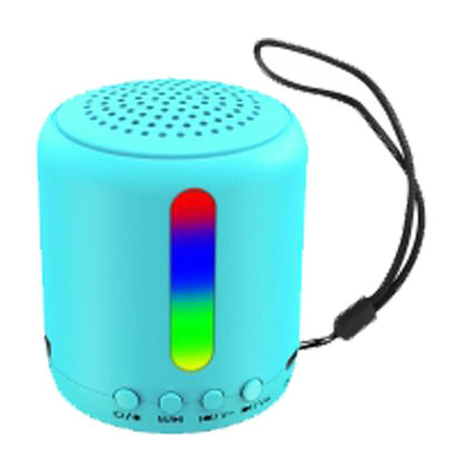 Caixa de som Bluetooth portátil Altomex com luz LED RGB, rádio FM e tecnologia TWS da Vapto