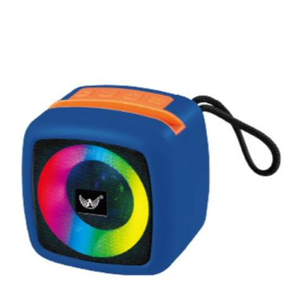 Caixa de som Bluetooth portátil Altomex com luz LED RGB, rádio FM e tecnologia TWS da Vapto