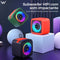 Caixa de som Bluetooth portátil Altomex com luz LED RGB, rádio FM e tecnologia TWS da Vapto