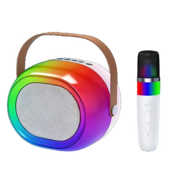 Caixa de som Bluetooth Altomex com luz RGB e tecnologia TWS da Vapto